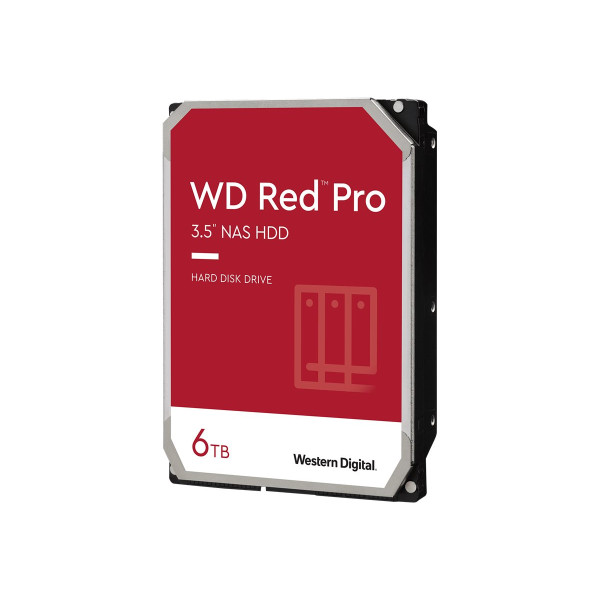 WD Red Pro WD6003FFBX - Disco duro - 6 TB - interno - 3.5in - SATA 6Gb/s - 7200 rpm - búfer: 256 MB