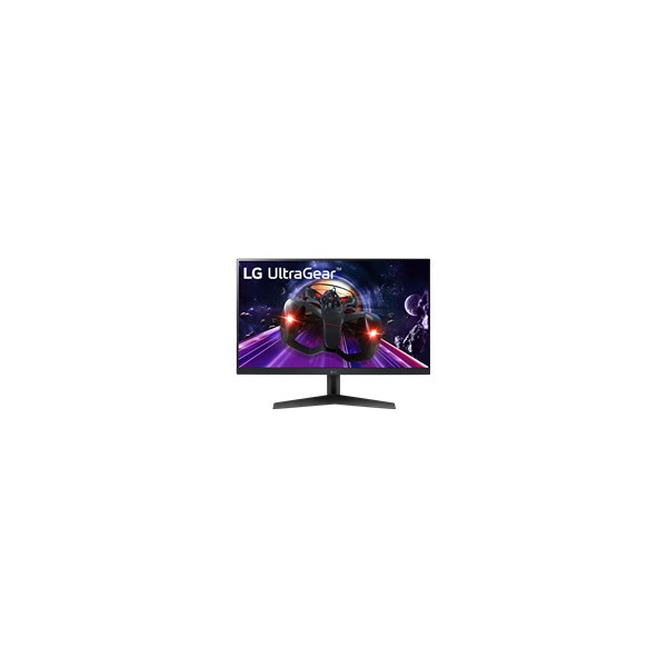 LG UltraGear 24GN60R-B - Monitor LED - gaming - 24in (23.8in visible) - 1920 x 1080 Full HD (1080p) @ 144 Hz - IPS - 300 cd/m² - 1000:1 - HDR10 - 1 ms - HDMI, DisplayPort