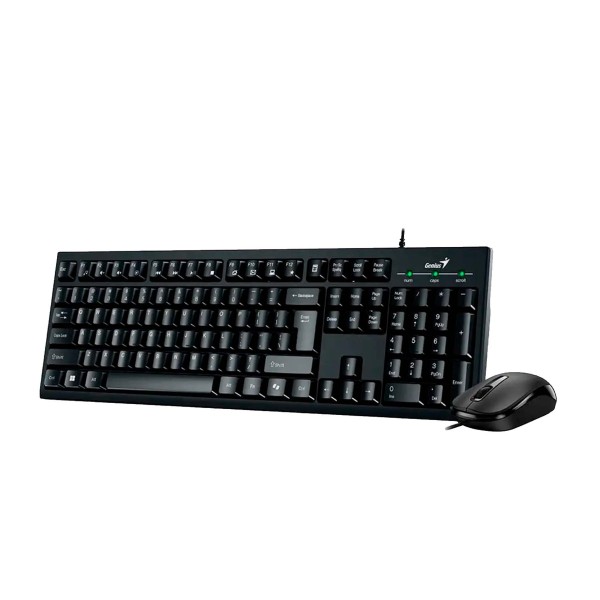 KIT TECLADO+MOUSE GENIUS KM-100SE USB BLACK (31330009401)