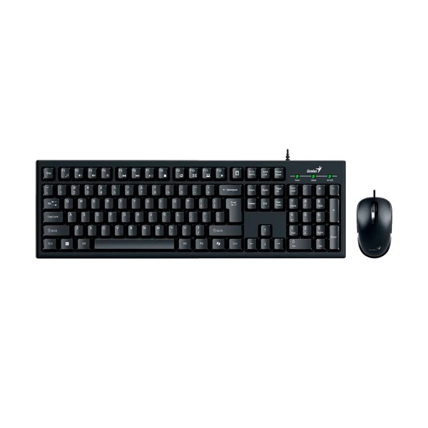 KIT TECLADO+MOUSE GENIUS KM-100SE USB BLACK