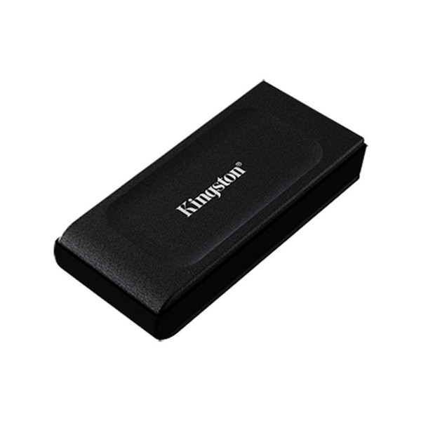 Disco Externo SSD Kingston XS1000 de 2TB,  USB 3.2 Gen 2, Negro (SXS1000/2000G)