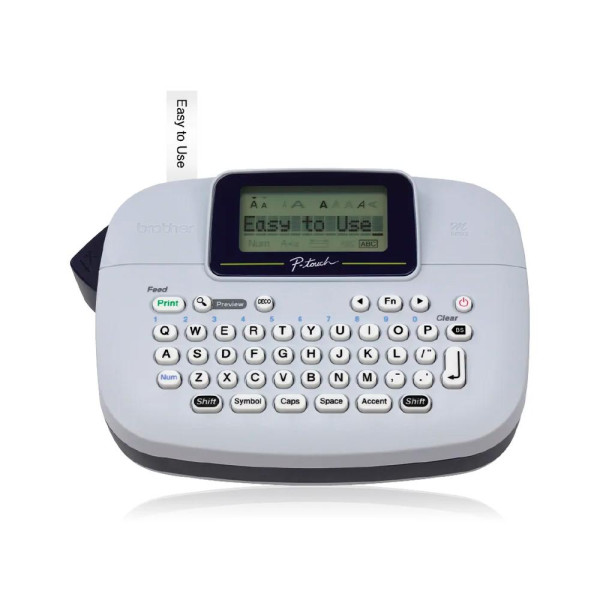 Rotuladora Brother  PTM95 Pantalla de 12 Caracteres