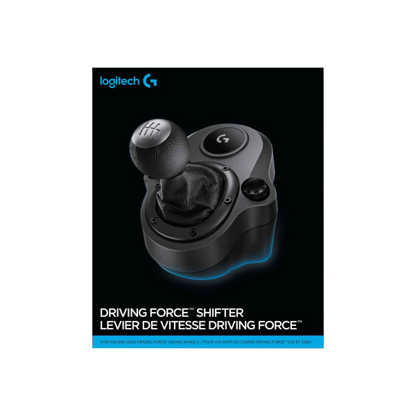Logitech Driving Force Shifter - Palanca de cambios - cableado - para PC, Microsoft Xbox One, Sony PlayStation 4 (941-000119)