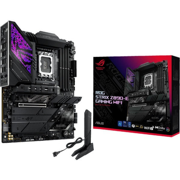 ASUS - Motherboard - Rog Strix Z890-E Gaming 1851 D