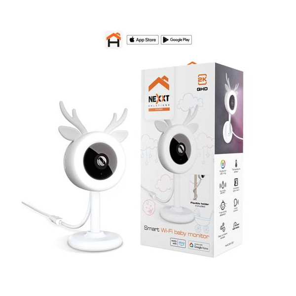 Nexxt Solutions Connectivity - Indoor 2K baby cam