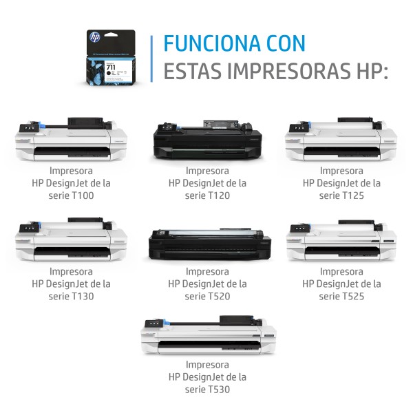 TINTA HP 711 29 ML X 3 AMARILLO PACK (CZ136A)
