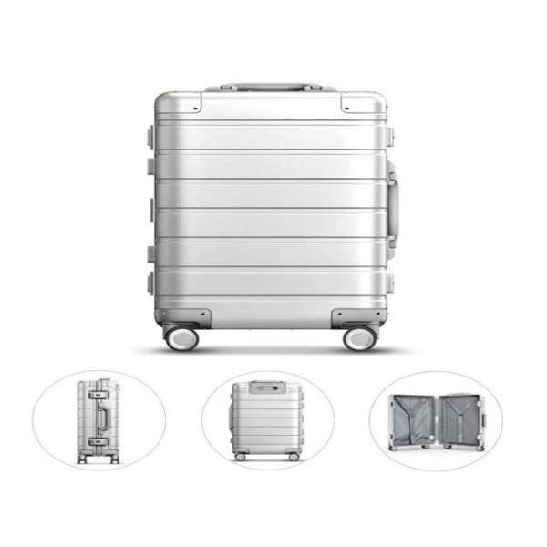 Maleta de Mano Xiaomi de Metal de 20 pulgadas en Color Plata (25735)