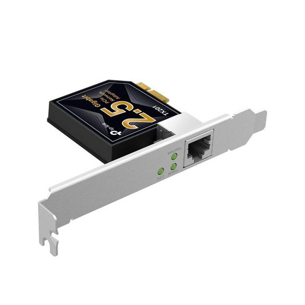 TP-Link TX201 V1 - Adaptador de red - PCIe 2.1 x4 perfil bajo - 100M/1G/2.5G Gigabit Ethernet x 1 (TX201)