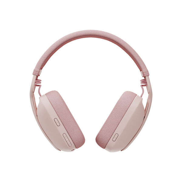 Auriculares de Tamaño Completo Logitech Zone Vibe 100  Bluetooth Inalámbrico (Rosa) (981-001223)