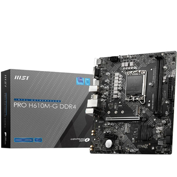 MSI - PRO H610M-G DDR4 - Motherboard (824142278789)