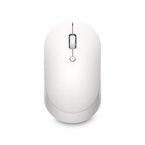 Mouse Xiaomi MI Dual Mode, Silent Edition, óptico, 5 botones, inalámbrico 2.4 GHz, Bluetooth
