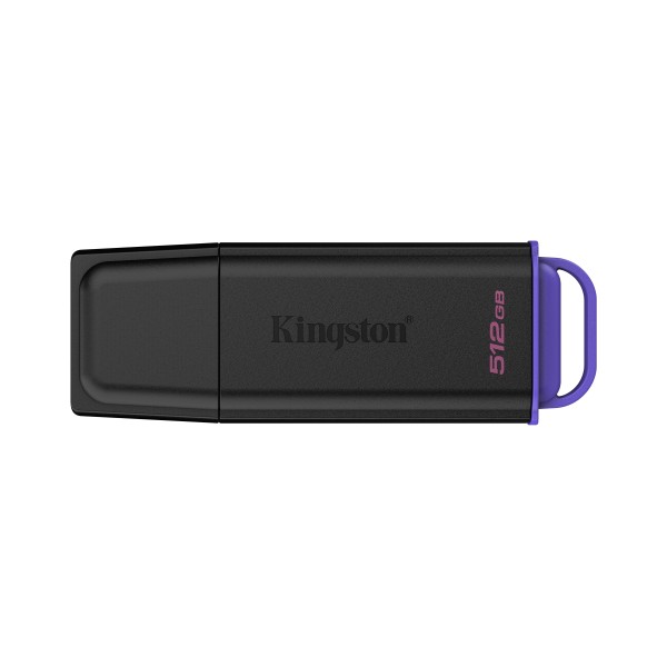 Kingston - USB flash drive - USB 3.1 Gen 1 - Exodia Negro /Morado (DTXG2/512GB)