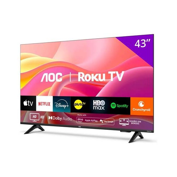 Smart TV AOC Roku TV 43 Full HD (43S5155) (43S5155)