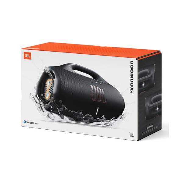 Jbl Speaker Boombox 4 Black (JBLBOOMBOX4BLKAM)