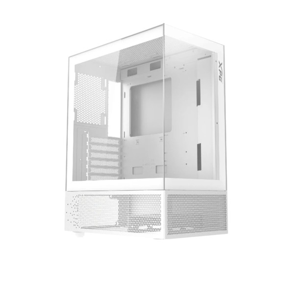 Gabinete XPG INVADER X MINI ATX 5 Vent ARGB Blanco (INVADERXMINIMT-WHCWW)