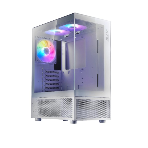 Gabinete XPG INVADER X MINI ATX 5 Vent ARGB Blanco (INVADERXMINIMT-WHCWW)