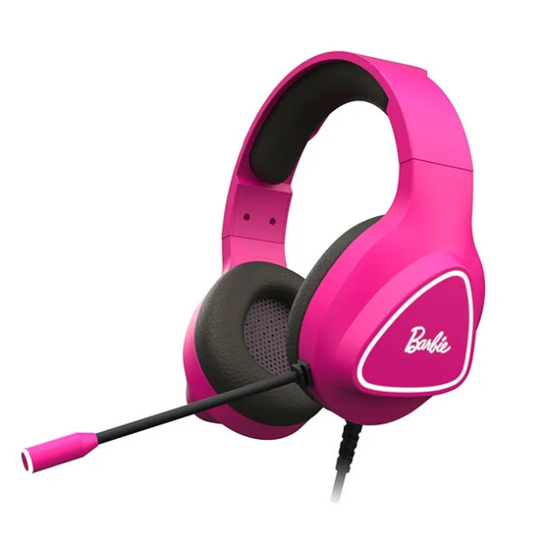 Audifono Khali Barbie Edition, conexión 3.5, compatibilidad PC - SW - PS4 - PS5 - Xbox ONE y Serie (requiere adaptador)