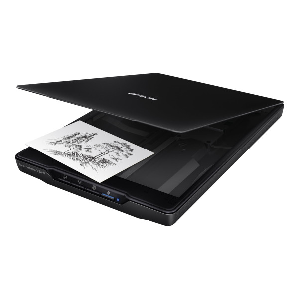 Epson Perfection V39II - Escáner de sobremesa - Sensor de imagen de contacto (CIS) - Letter - 4800 ppp x 4800 ppp - USB 2.0 (B11B268201)