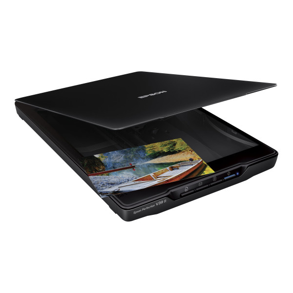 Epson Perfection V39II - Escáner de sobremesa - Sensor de imagen de contacto (CIS) - Letter - 4800 ppp x 4800 ppp - USB 2.0 (B11B268201)
