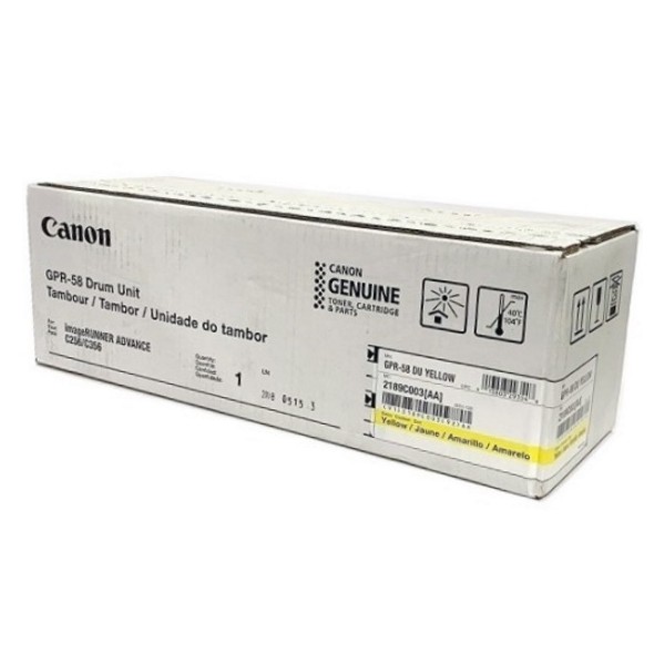 GPR 58 DRUM UNIT YELLOW (2189C003)