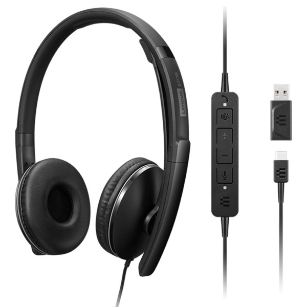 Lenovo Wired ANC Headset Gen 2 (Teams) 2Y