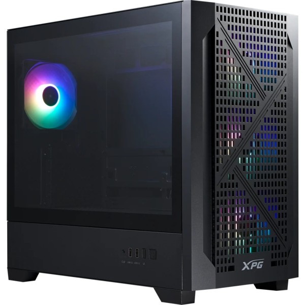 Gabinete XPG LANDER 300 Micro-ATX 4 Vent ARGB Negr