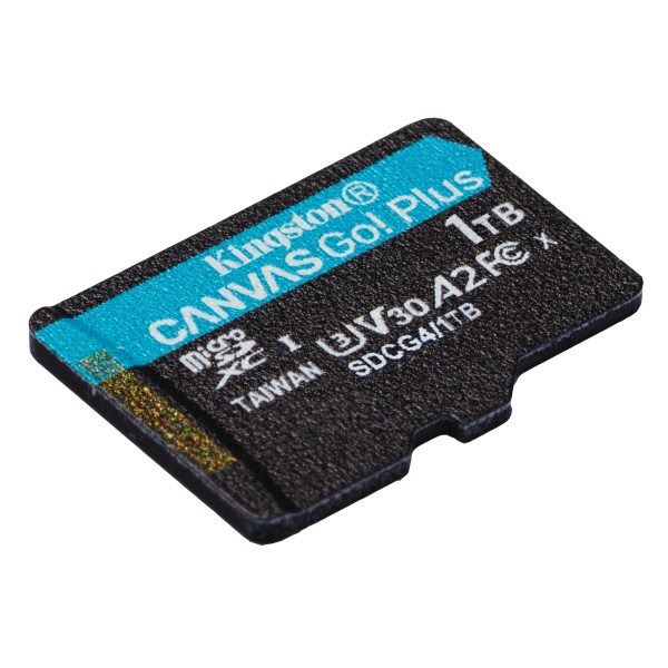 Kingston - Flash memory card - microSDXC - Canvas Go Plus Gen4 200MB/s A2 (SDCG4/1TB)