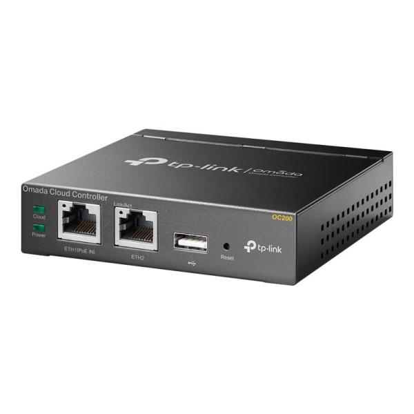 Dispositivo de Gestión de Red TPLink Omada Cloud Controller OC200  Interfaz de 100Mb LAN (OC200)