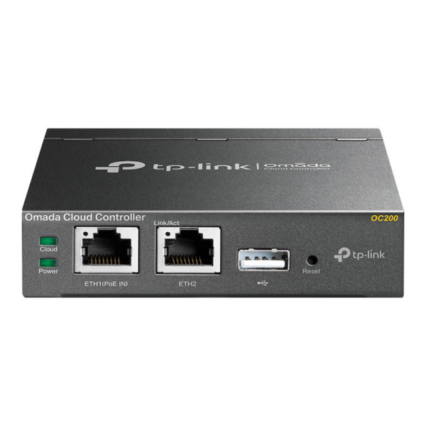 Dispositivo de Gestión de Red TPLink Omada Cloud Controller OC200  Interfaz de 100Mb LAN (OC200)