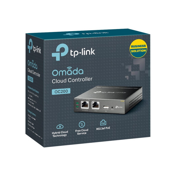Dispositivo de Gestión de Red TPLink Omada Cloud Controller OC200  Interfaz de 100Mb LAN (OC200)