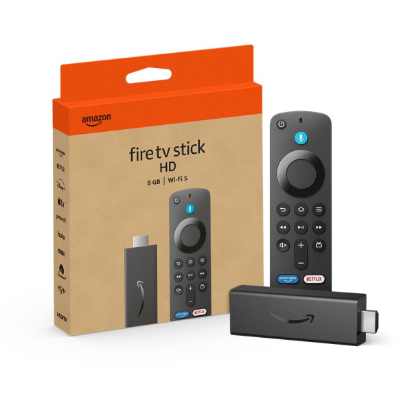 FIRE TV STICK FULL-HD 8GB WIFI-5 ALEXA VOICE REMOTE CONTROL NEGRO (FIRE TV STICK HD)