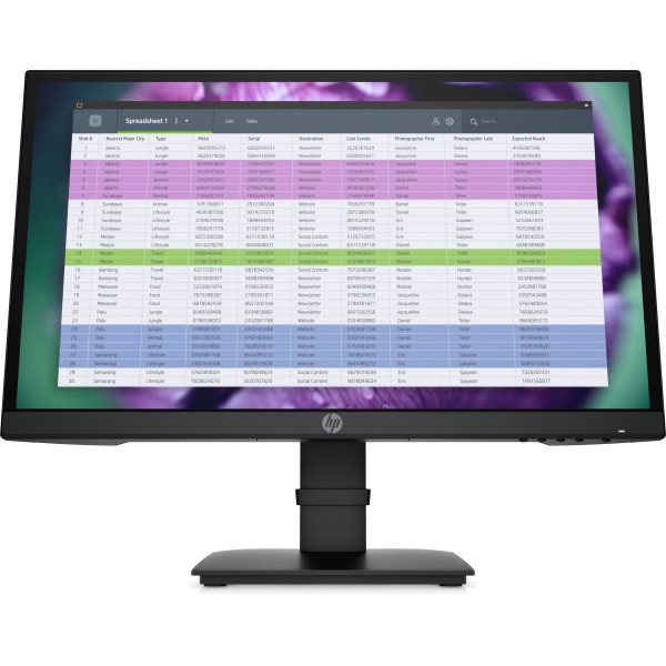 Monitor  HP P22 G4 LED 21.5 pulgadas, Full HD, Widescreen, HDMI, Montaje VESA (1A7E4AA#ABA)