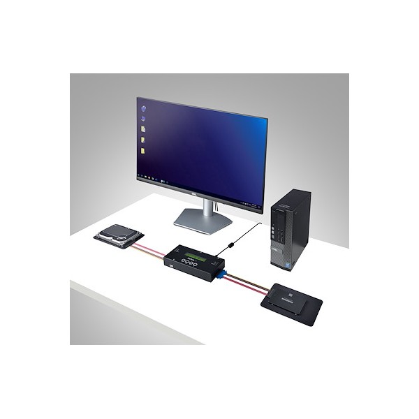 Standalone Duplicator Eraser - SATA SAS (SATSASDUPE11)