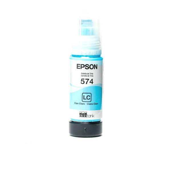 Botella de Tinta Original Epson T574520-AL Cyan Claro (T574520-AL)