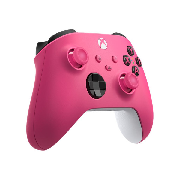 Microsoft Xbox Mando Inalámbrico - Mando de videojuegos - inalámbrico - Bluetooth - rosa intenso - para PC, Microsoft Xbox One, Android, iOS, Microsoft Xbox Series S, Microsoft Xbox Series X (QAU-00082)
