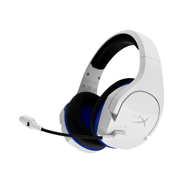 HyperX Cloud Stinger Core - Auricular - tamaño completo - 2,4 GHz - inalámbrico - blanco, azul - para Laptop 14, 15, 17; OMEN 15, 16; Pavilion Plus Laptop 14; Pavilion x360 Laptop; Pro 290 G9 (4P5J1AA)
