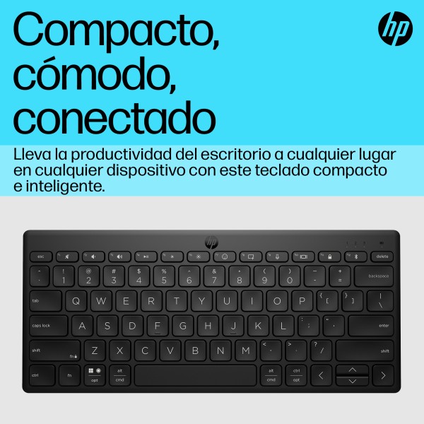 HP TECLADO INALAMBRICO COMPACTO 350 (692S8AA#ABM)