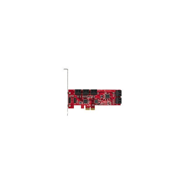 SATA PCIe Tarjeta controladora de almacenamiento 10 Puertos (10P6G-PCIE-SATA-CARD)