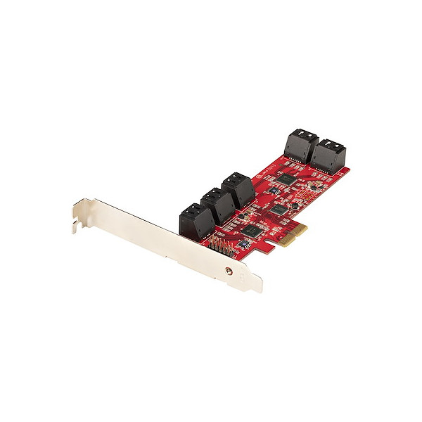 SATA PCIe Tarjeta controladora de almacenamiento 10 Puertos (10P6G-PCIE-SATA-CARD)