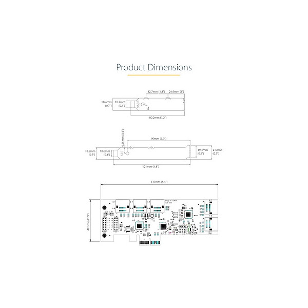 SATA PCIe Tarjeta controladora de almacenamiento 10 Puertos (10P6G-PCIE-SATA-CARD)