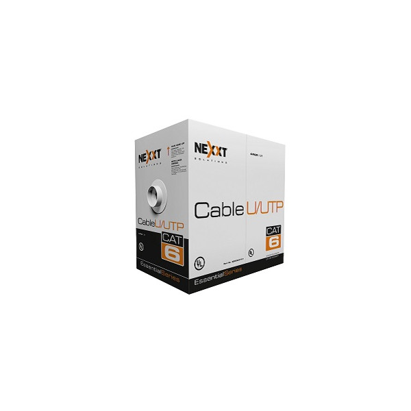 Nexxt Essential Cat6 UTP Cable 4P 24AWG CMX 102m GR