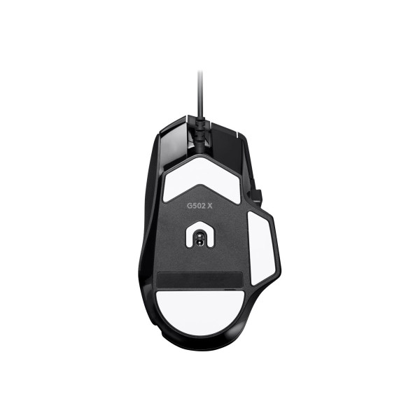 Ratón Óptico Logitech G G502 X  con Cable USB y 8 Botones (910-006145)