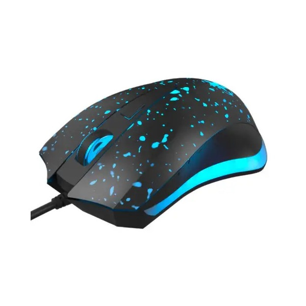 Mouse Gamer XTech XTM-411, 6 Botones, 3600 DPI, Luces LED, Negro (XTM-411)