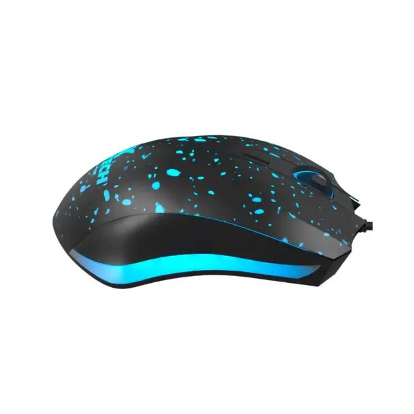 Mouse Gamer XTech XTM-411, 6 Botones, 3600 DPI, Luces LED, Negro (XTM-411)