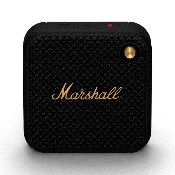 Parlante portatil bluetooth Willen Marshall Black and Brass (1006059)