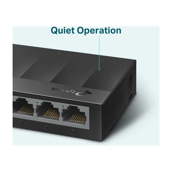 Switch TP-Link LS1005G LiteWave, 5*10/100/1000Mbps Sobremesa, Montaje en pared (LS1005G)