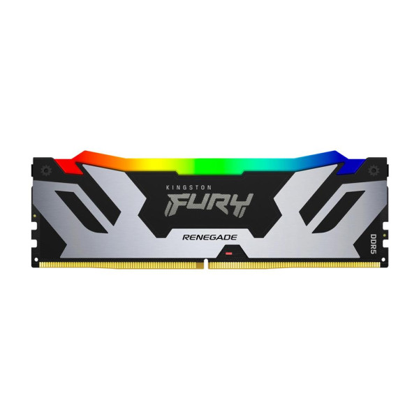 Memoria RAM Kingston Fury Renegade RGB Silver de 48GB, DDR5, 6000MHz, CL32, DIMM