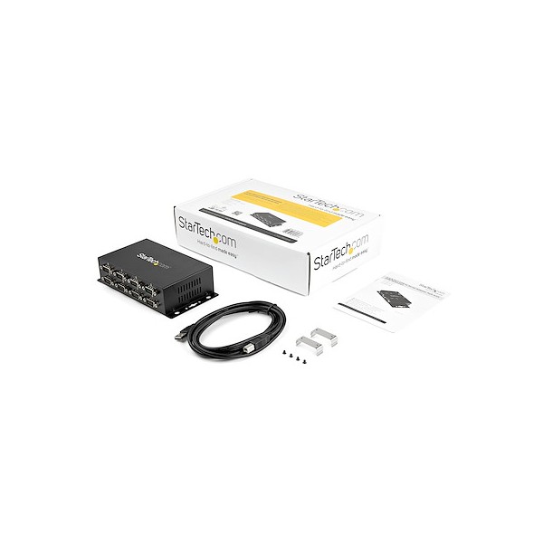 Hub USB 8 Puertos Serial Montaje Pared (ICUSB2328I)
