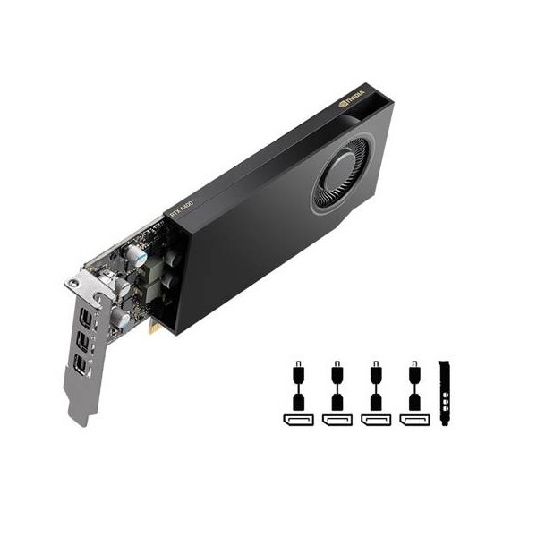 Tarjeta de Video PNY NVIDIA RTX A400 4GB (VCNRTXA400ATX-PB)