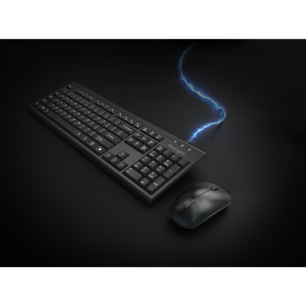 Kensington - Keyboard and mouse set - Wireless - Rechargeable (K75560ES)